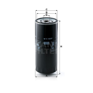 Фильтр масляный MANN-FILTER W 11 102/37